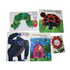 Eric Carle Children Book Lot of 5